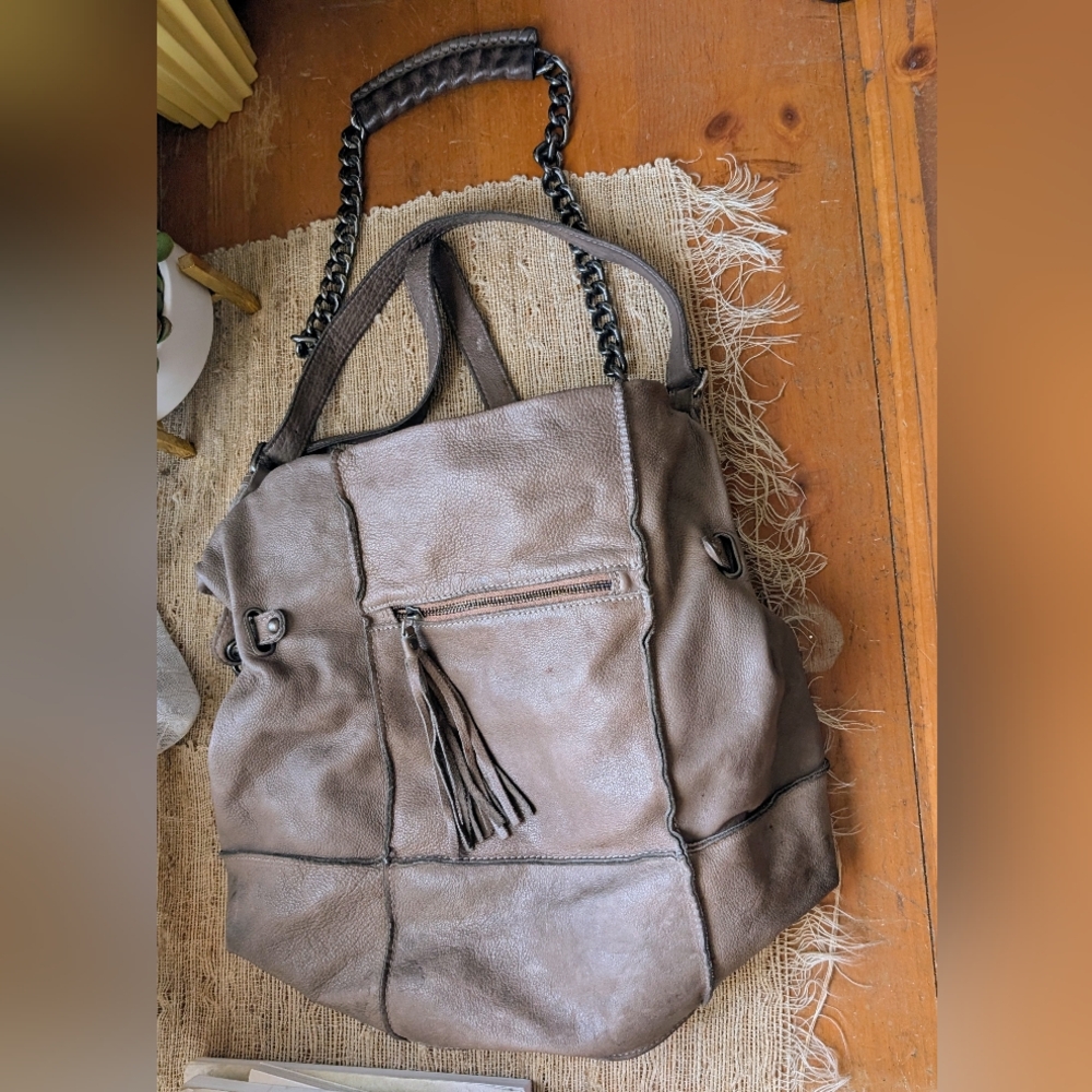 Cut N Paste Tina Duffel Bag with Chain
